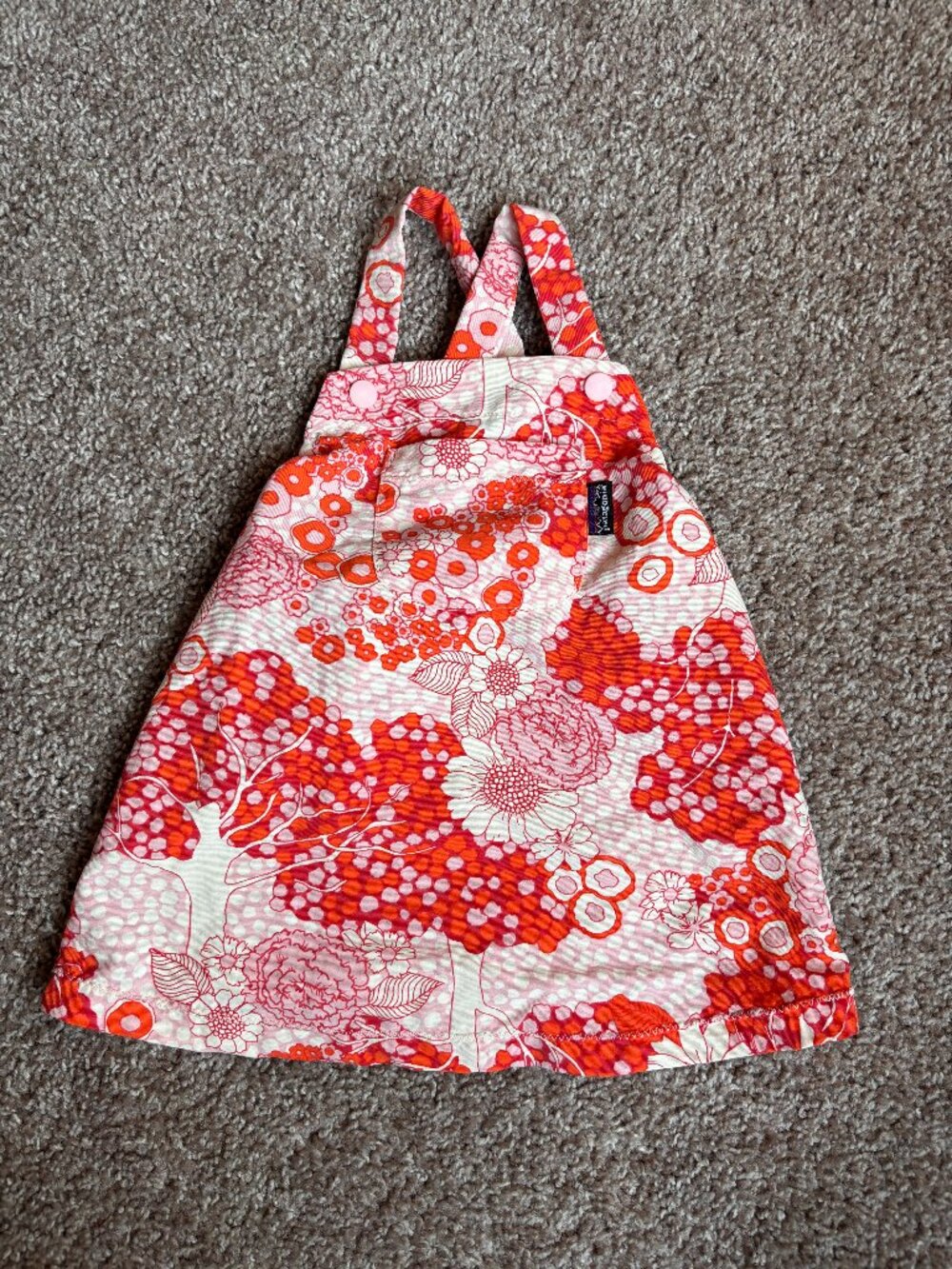 Baby Patagonia Baggies Apron Dress Infant 6 Months